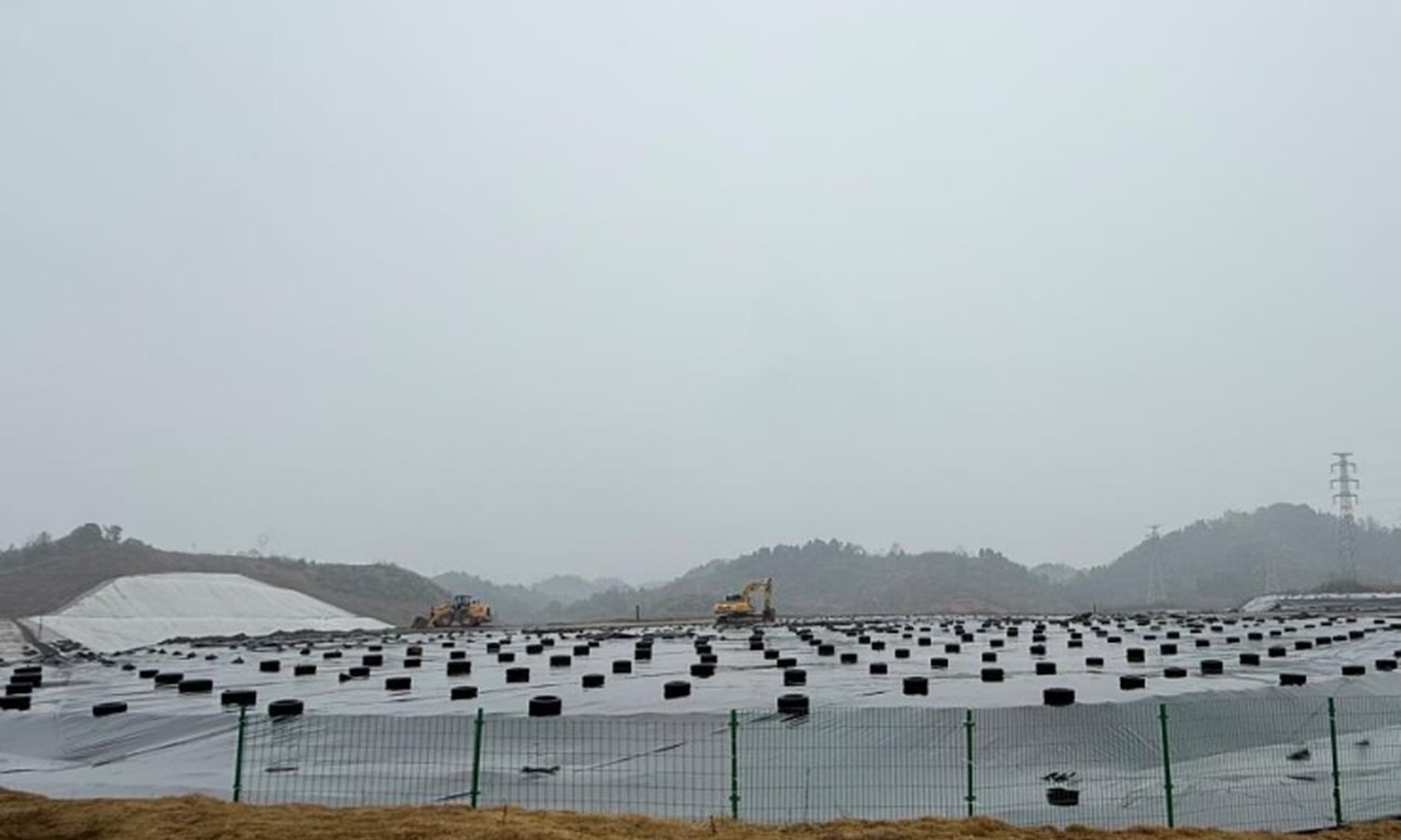 Landfill cell infrastructure