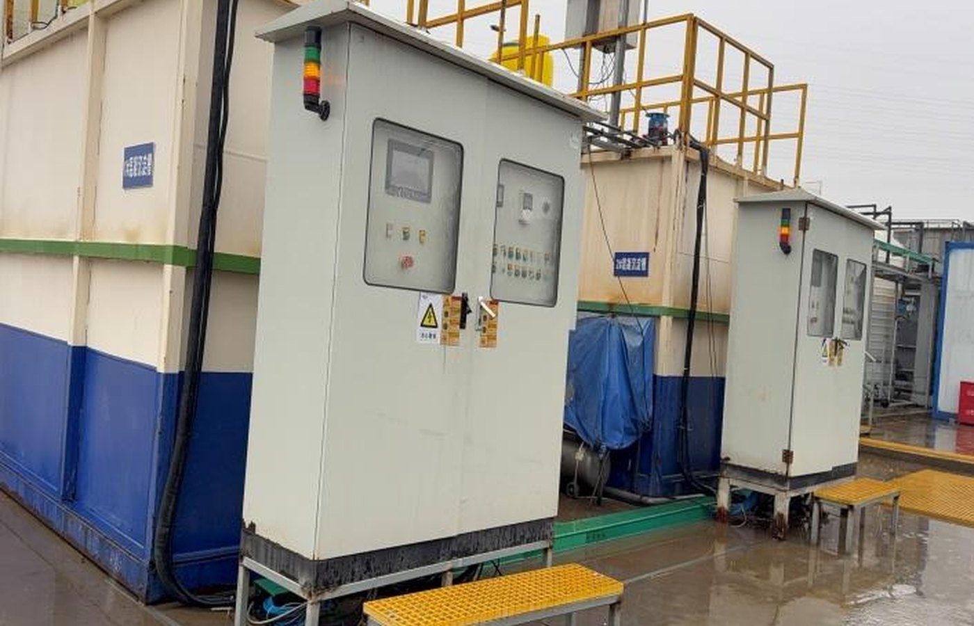 Water treatment project control equipment